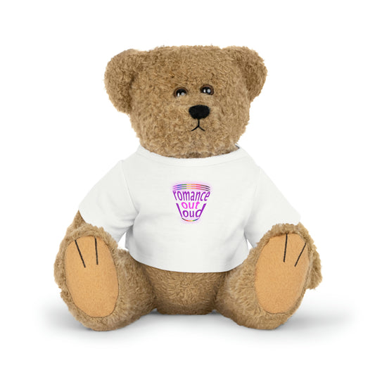 Plush Toy with T-Shirt (White)